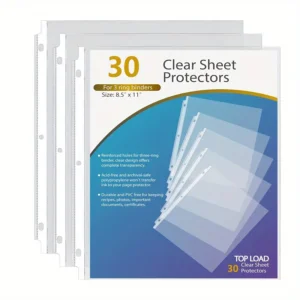 Clear Sheet Protectors
